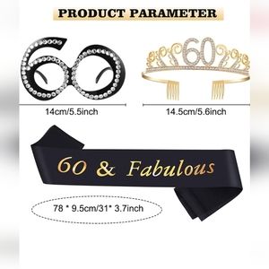 NEW A gorgeous Fabulous & 60th Birthday Gift Box